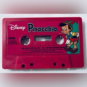 Disney Pinocchio Red Cassette
